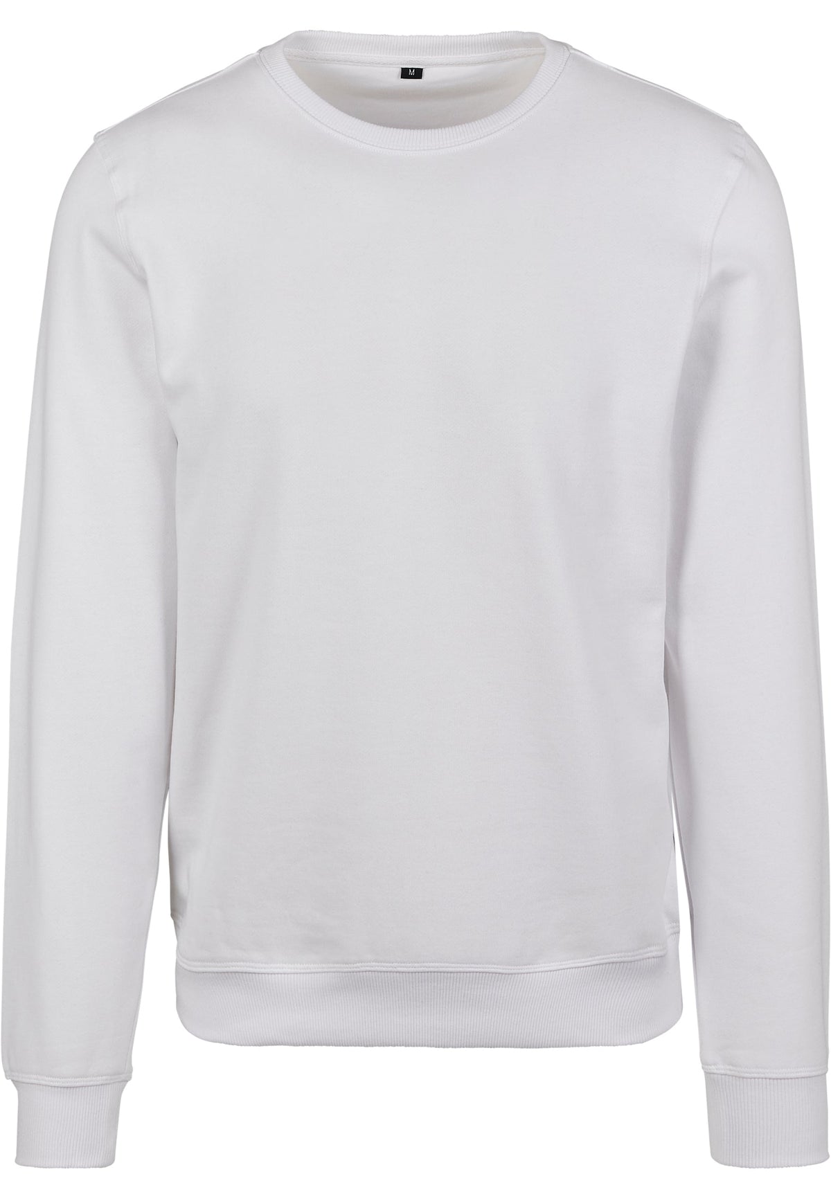 Sweat col rond Premium BY119 blanc - vue de face