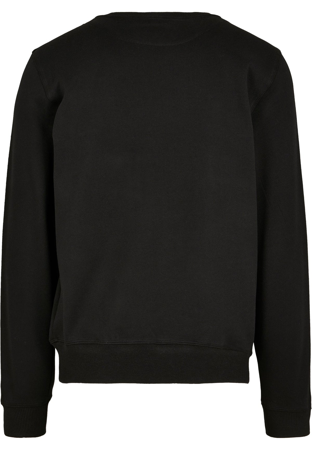 Sweat col rond Premium BY119 noir - vue de dos