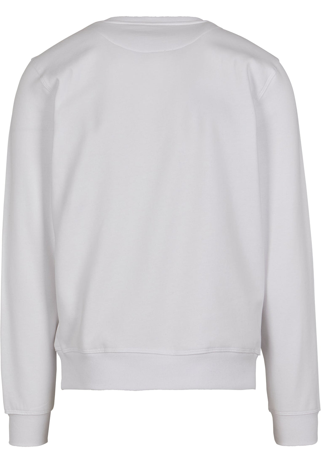 Sweat col rond Premium BY119 blanc - vue de dos