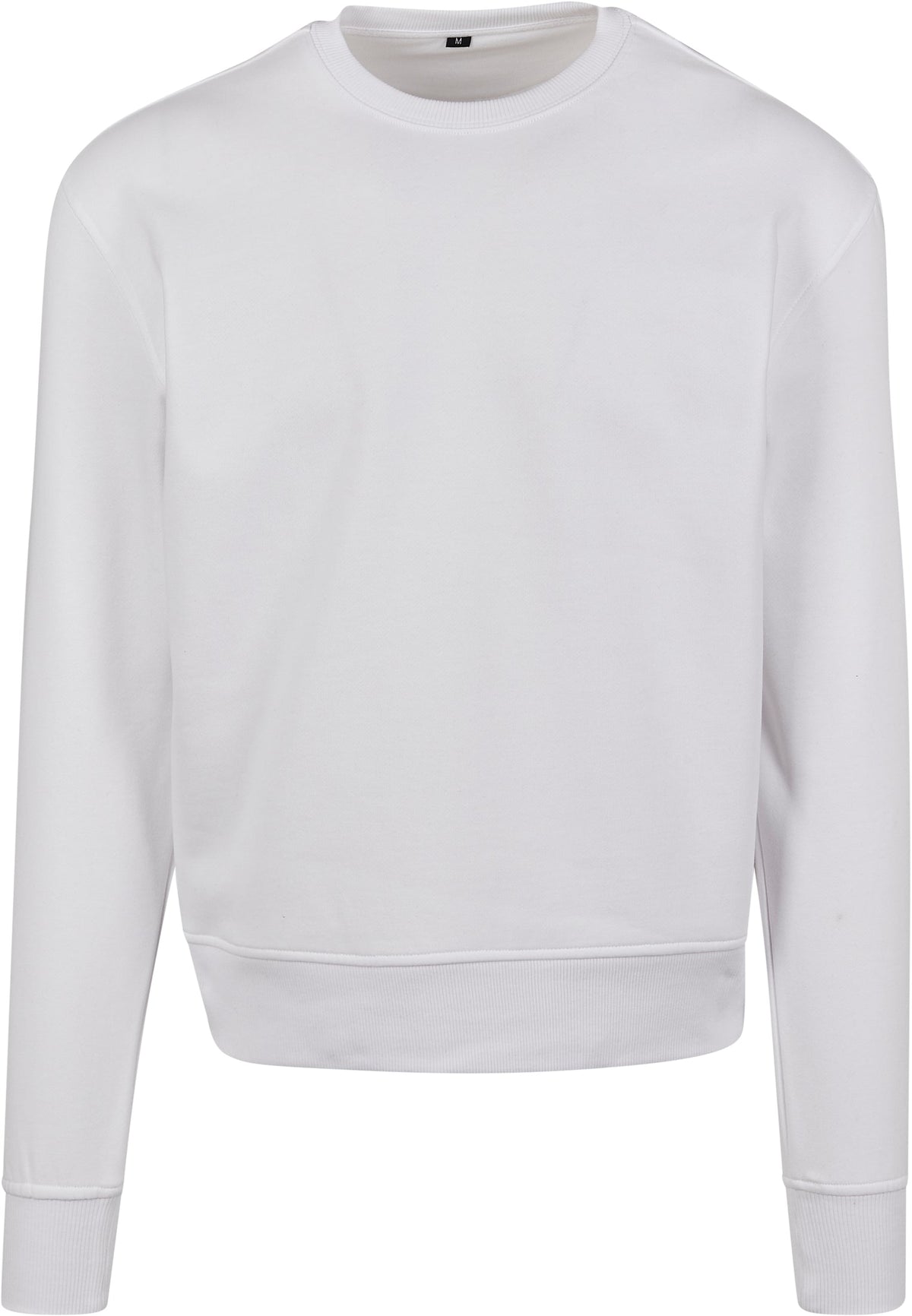 Sweat col rond Premium oversize BY120 blanc - vue de face