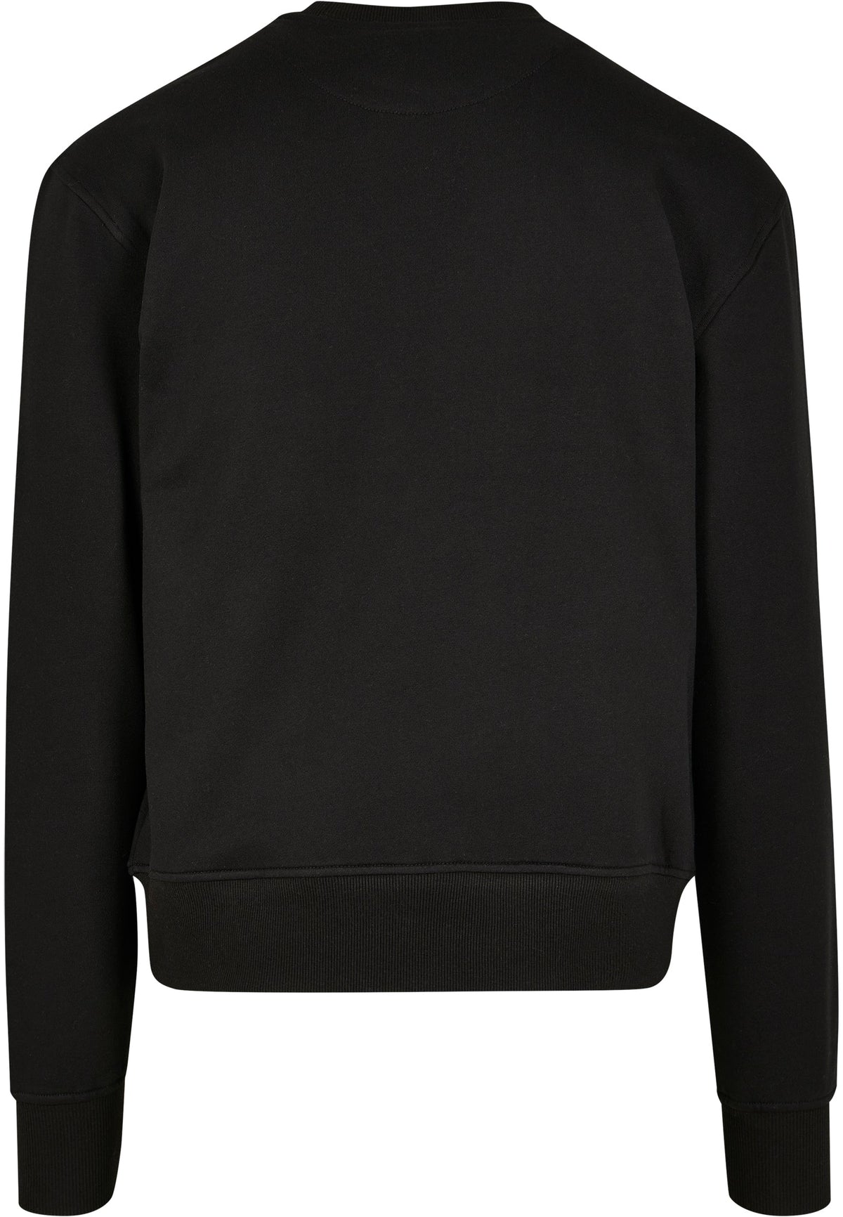 Sweat col rond Premium oversize BY120 noir - vue de dos