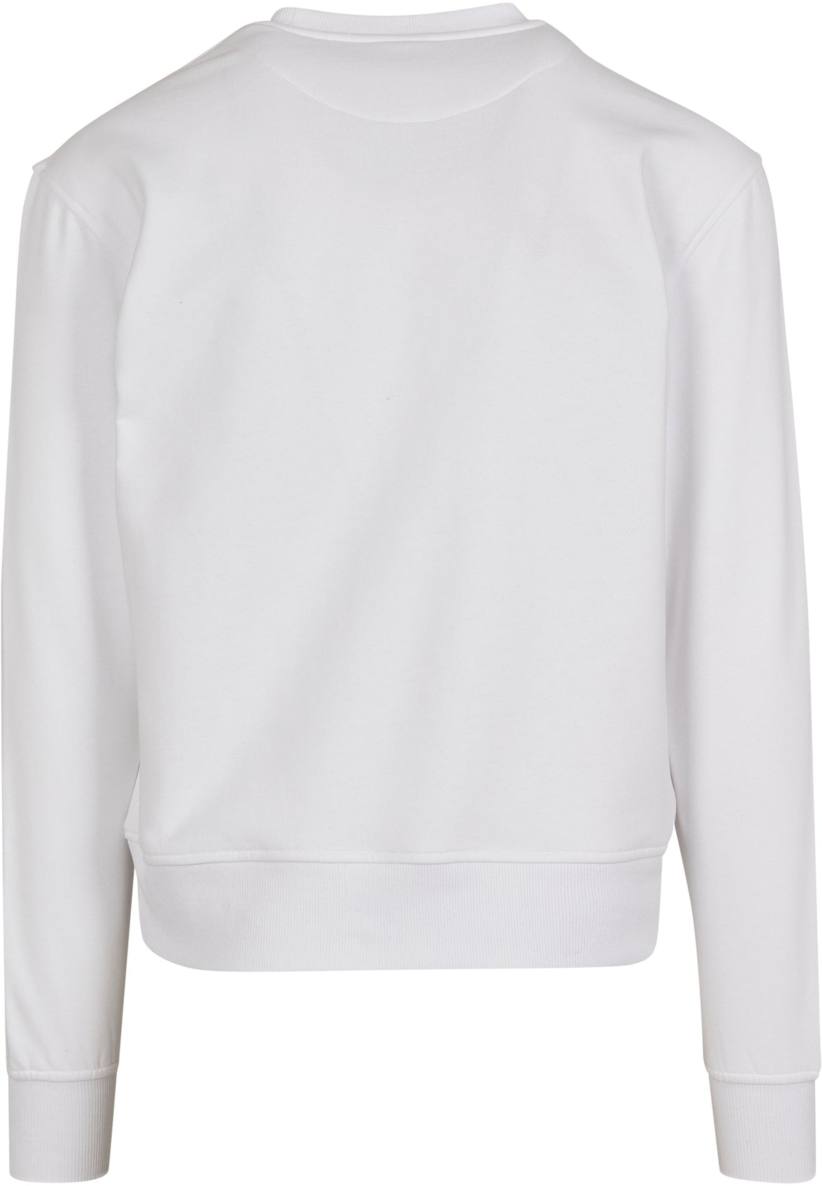Sweat col rond Premium oversize BY120 blanc - vue de dos