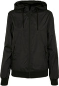 Coupe-vent femme MF130 noir - vue de face