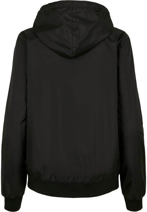 Coupe-vent femme MF130 noir - vue de dos