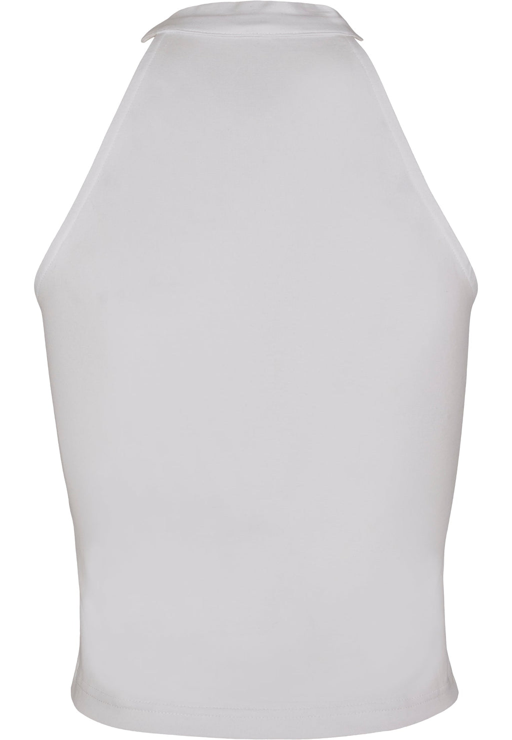 Top court femme col roulé MF134 blanc - vue de dos