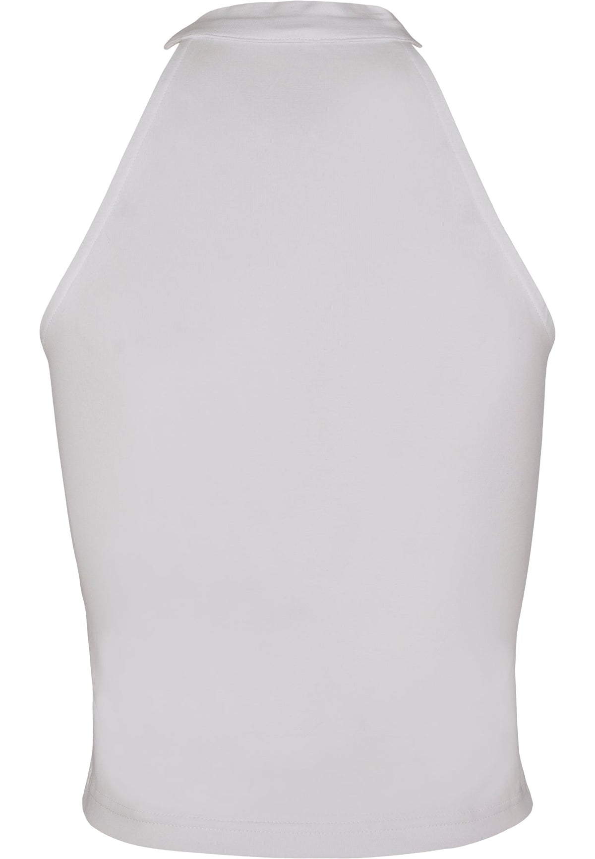 Top court femme col roulé MF134 blanc - vue de dos