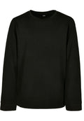 T-shirt manches longues enfant BY135 noir - vue de face