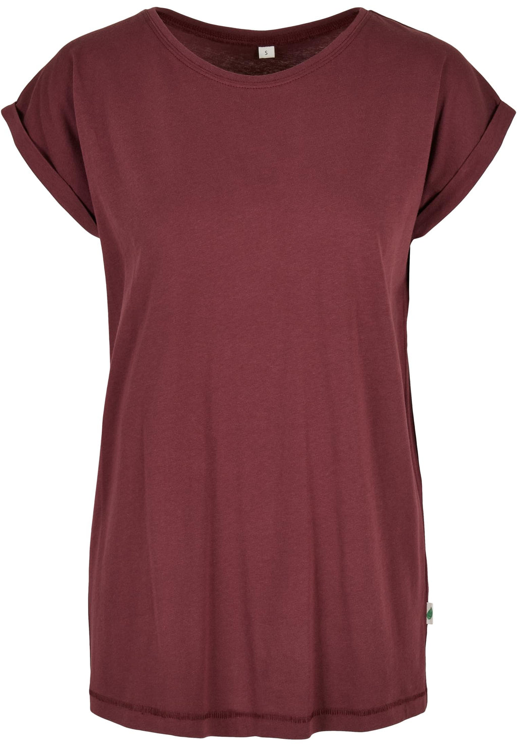 T-shirt femme bio MF138 cerise - vue de face