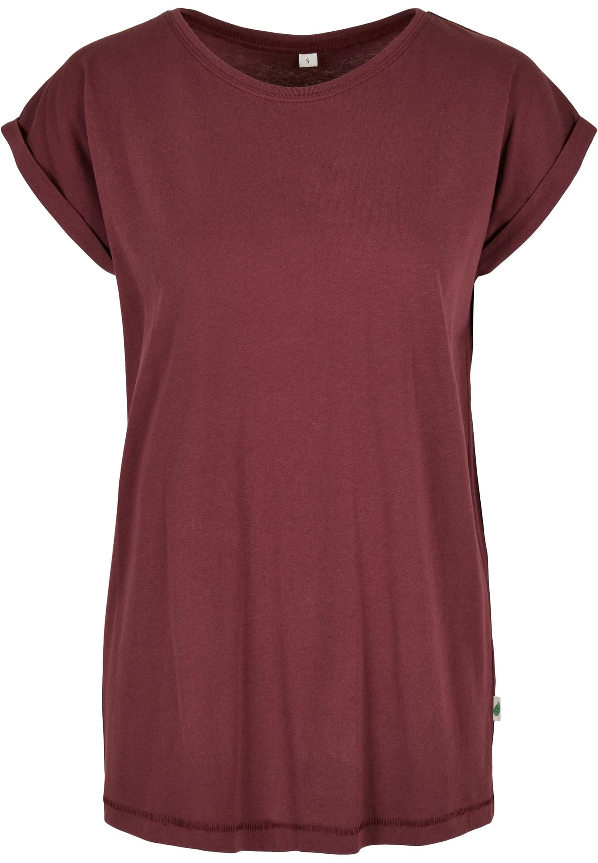 T-shirt femme bio MF138 cerise - vue de face