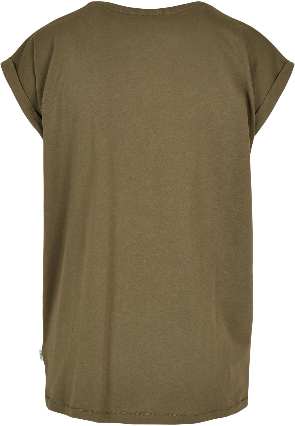 T-shirt femme bio MF138 olive - vue de dos