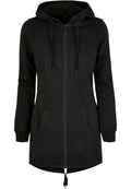Parka sweat femme MF148 noir - vue de face