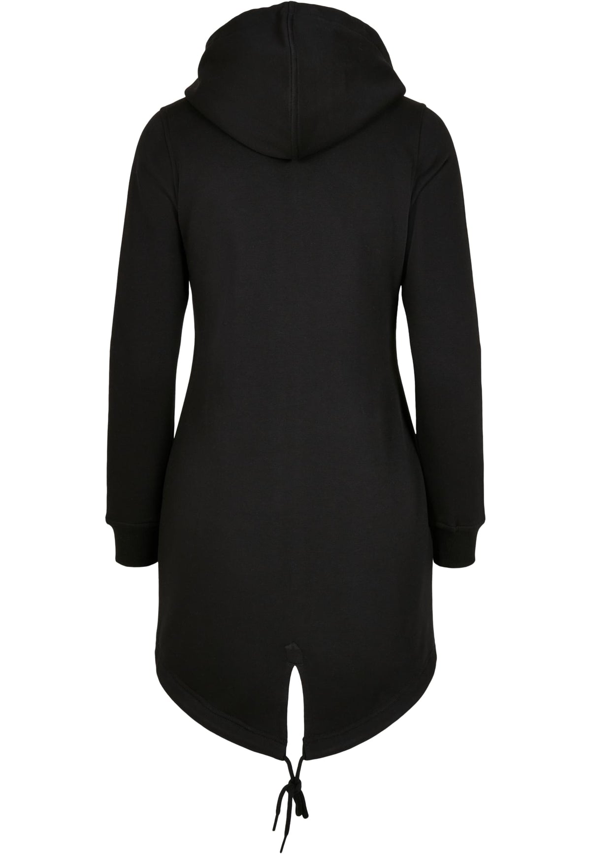 Parka sweat femme MF148 noir - vue de dos
