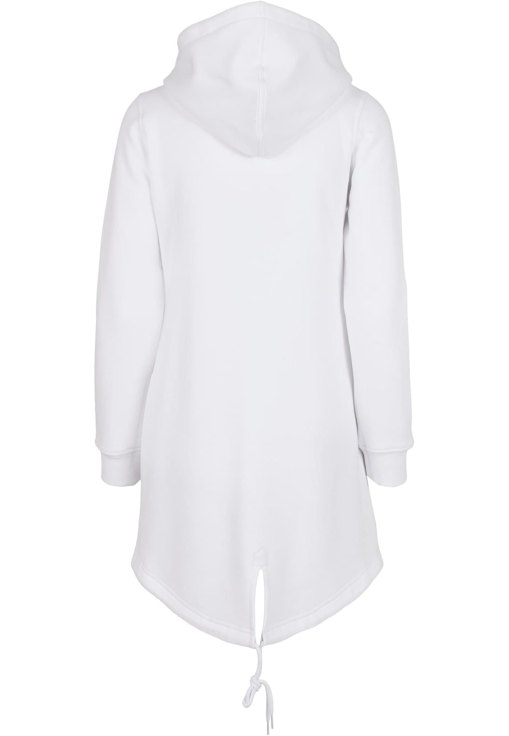 Parka sweat femme MF148 blanc - vue de dos