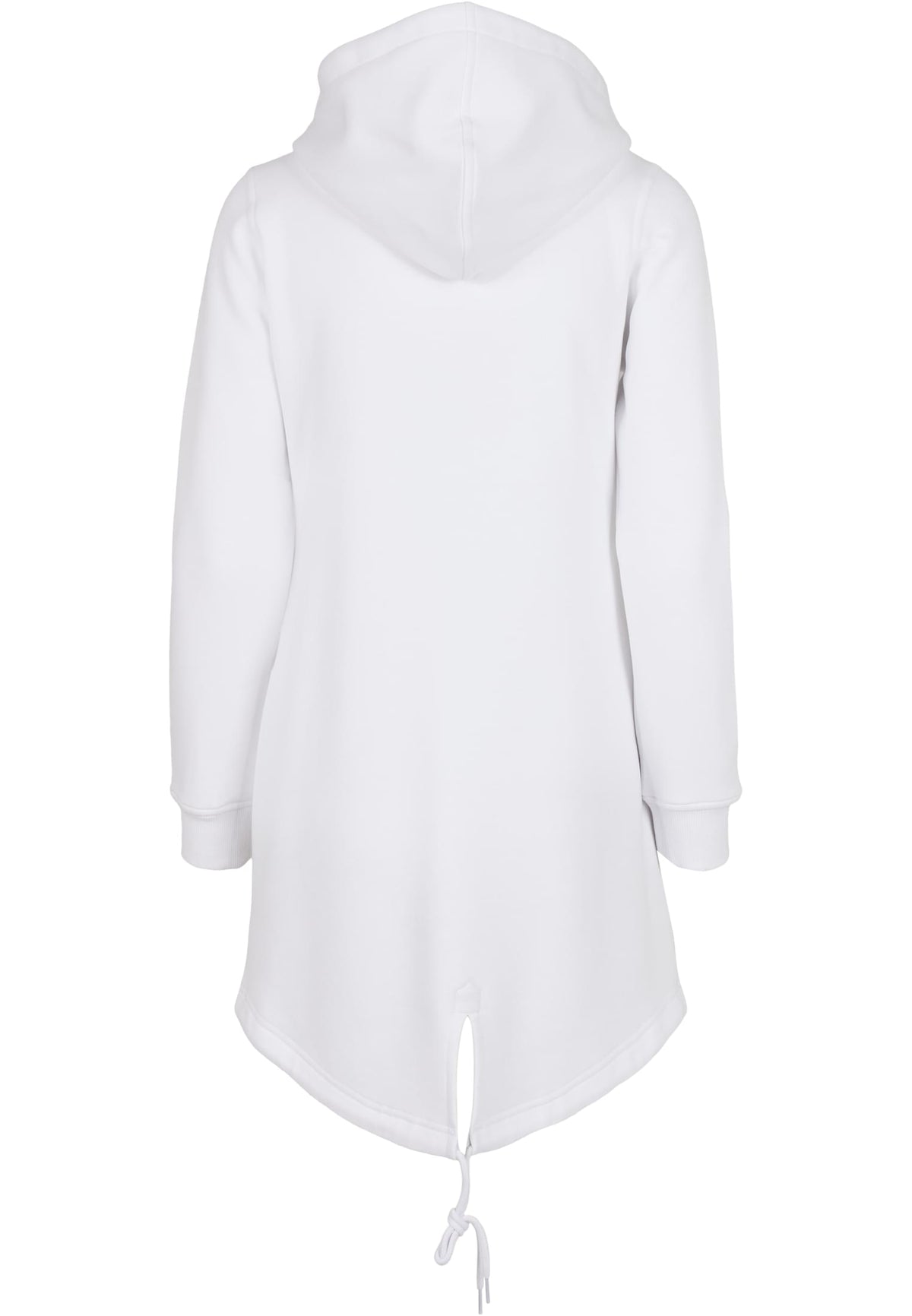 Parka sweat femme MF148 blanc - vue de dos