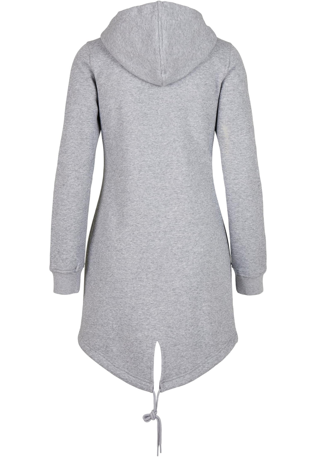 Parka sweat femme MF148 gris chiné - vue de dos