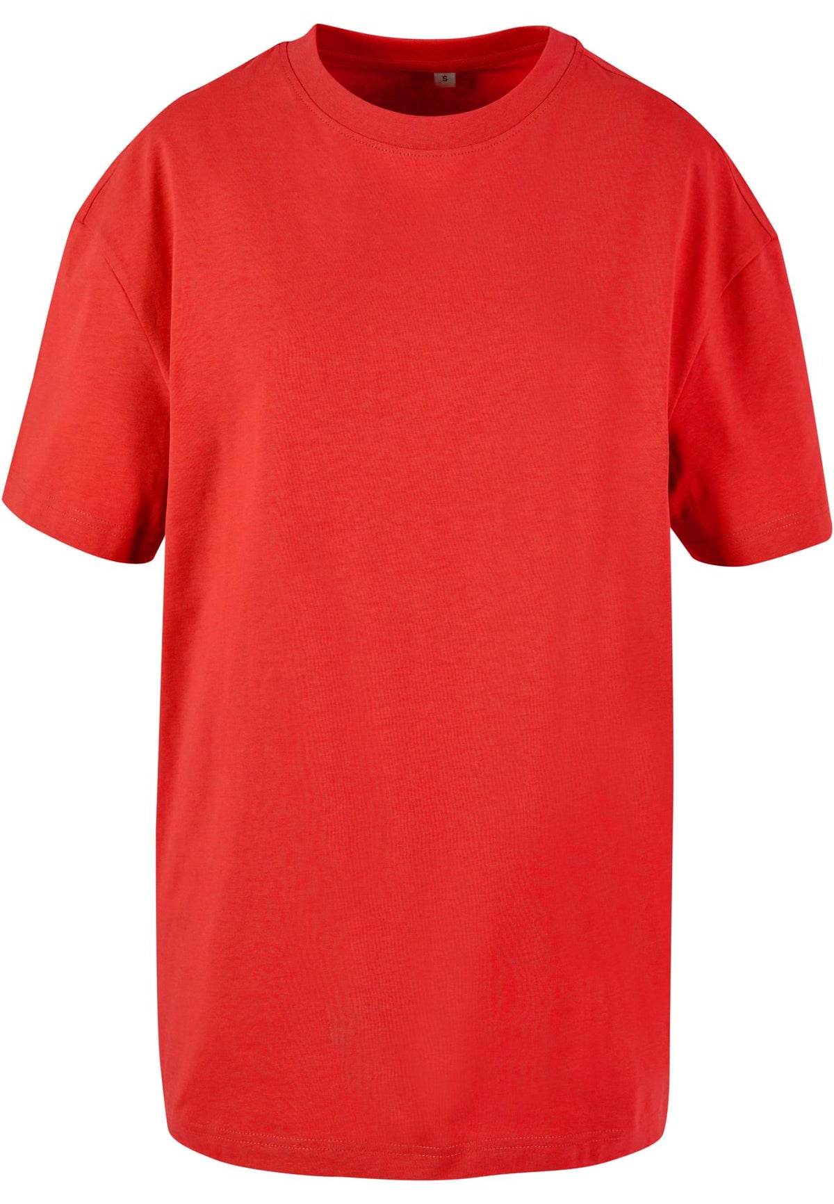 T-shirt femme oversize MF149 rouge - vue de face