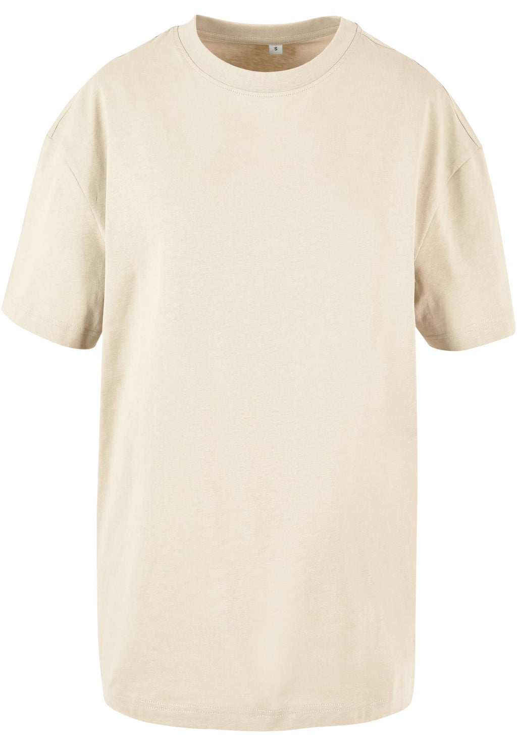 T-shirt femme oversize MF149 sable - vue de face