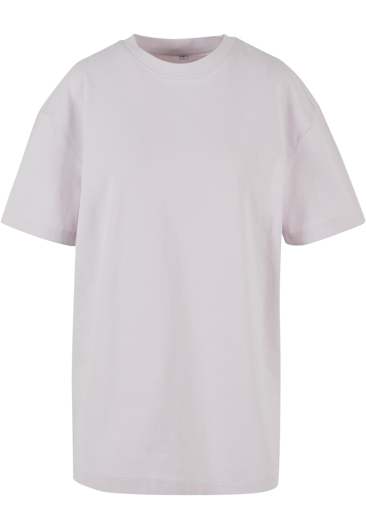 T-shirt femme oversize MF149 lilas pâle - vue de face
