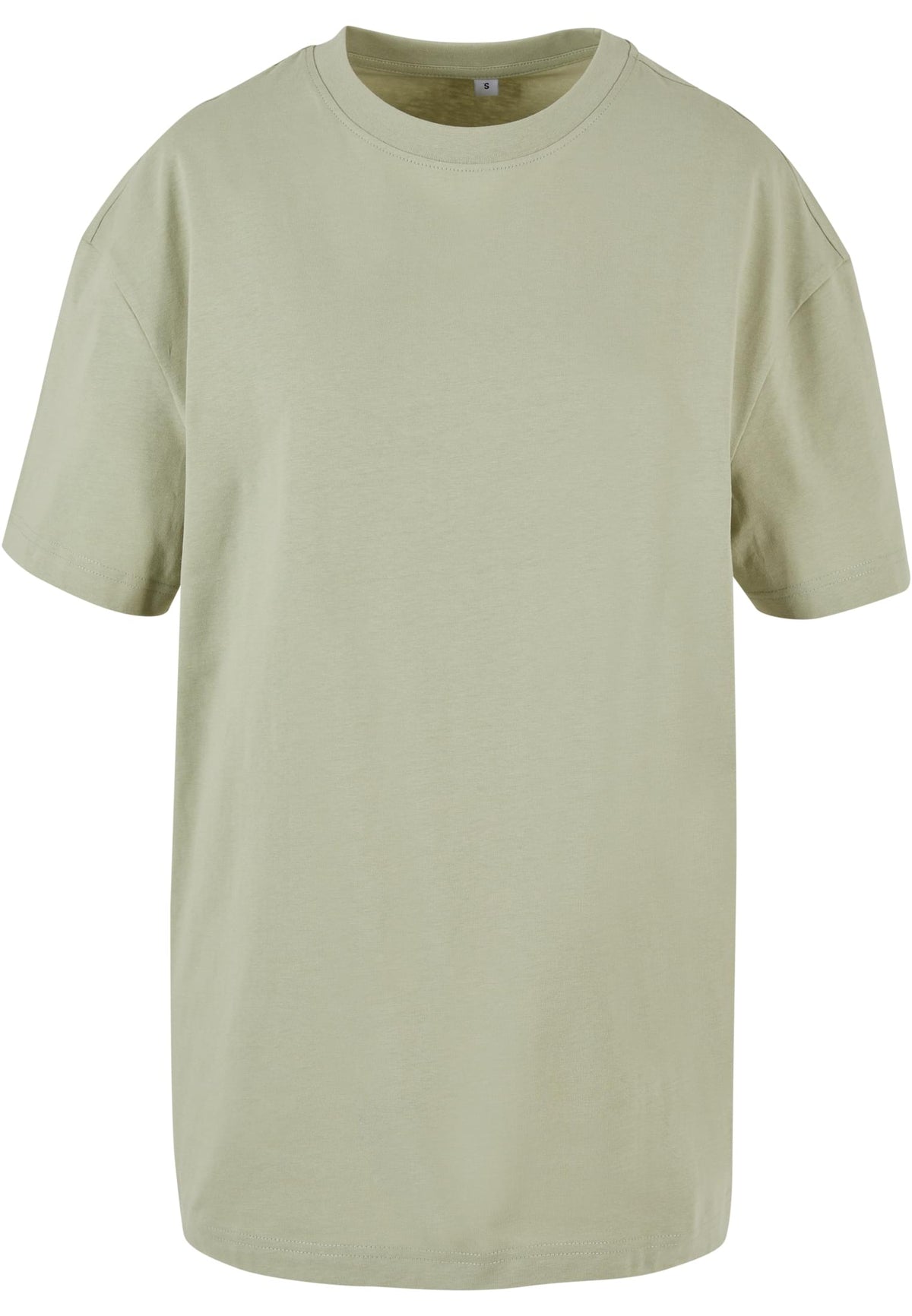 T-shirt femme oversize MF149 vert sauge clair - vue de face