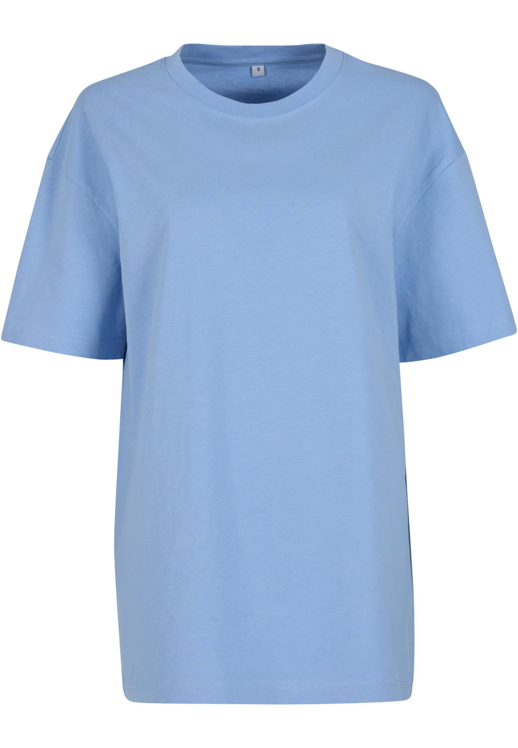 T-shirt femme oversize MF149 bleu poudré - vue de face
