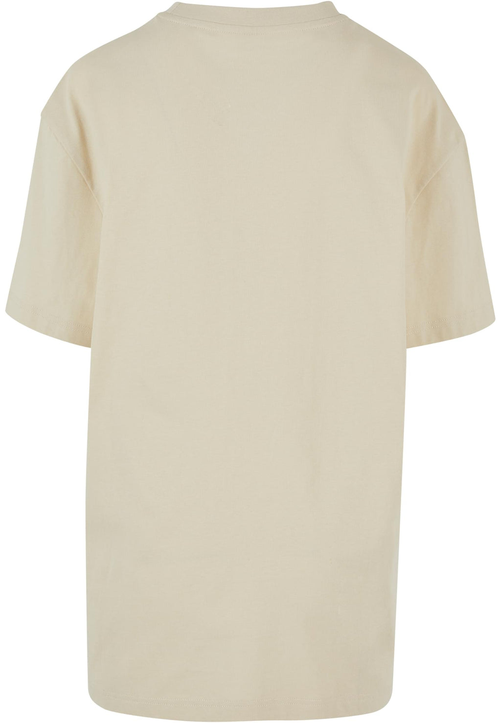 T-shirt femme oversize MF149 crème - vue de dos
