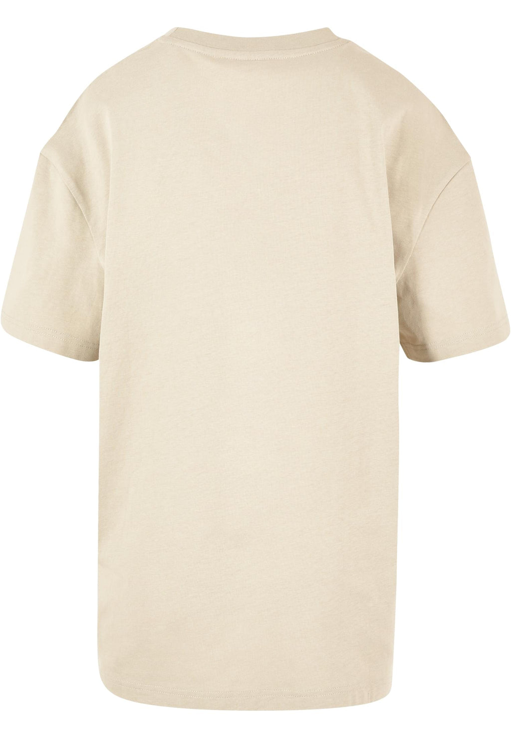T-shirt femme oversize MF149 sable - vue de dos