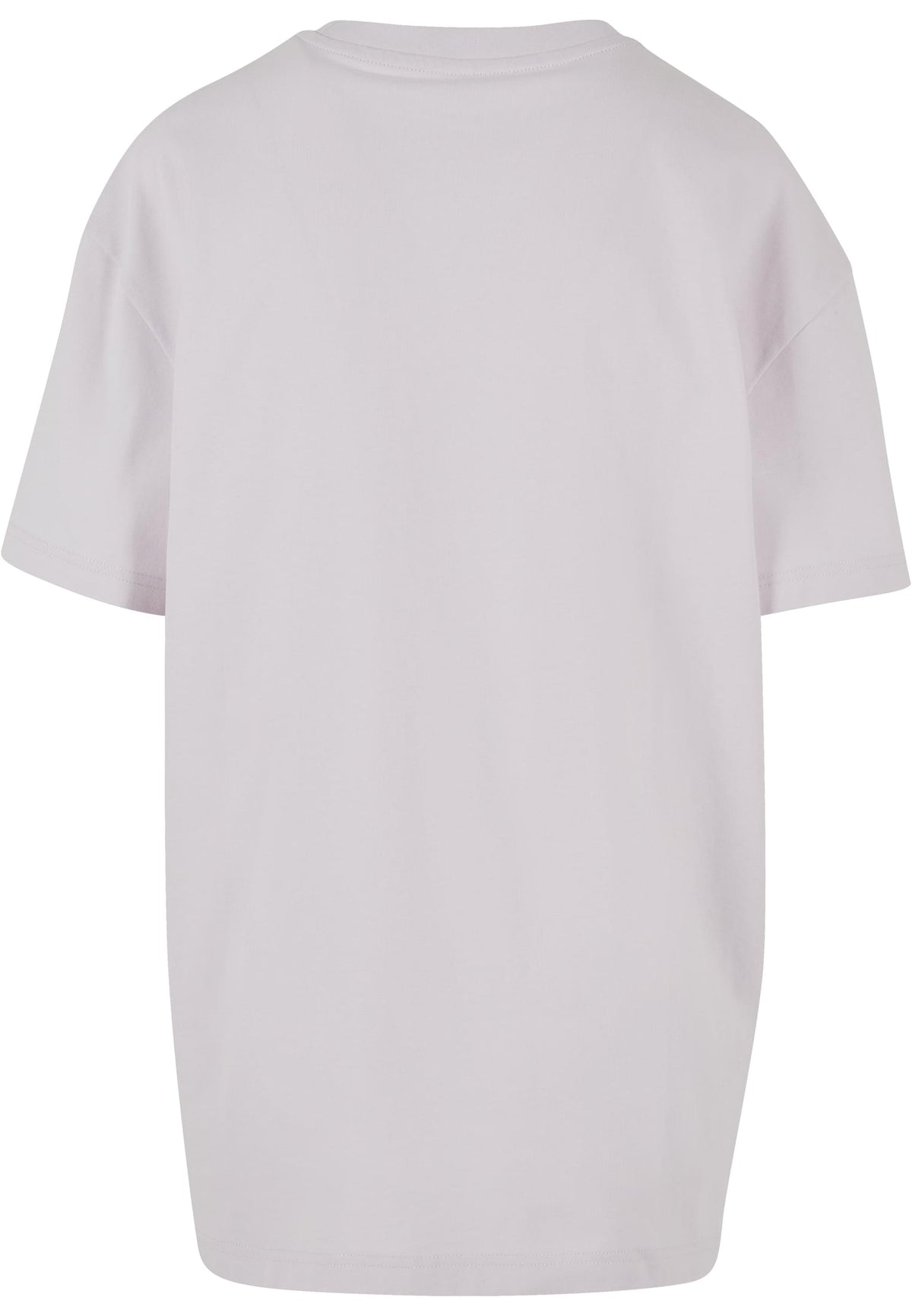 T-shirt femme oversize MF149 lilas pâle - vue de dos