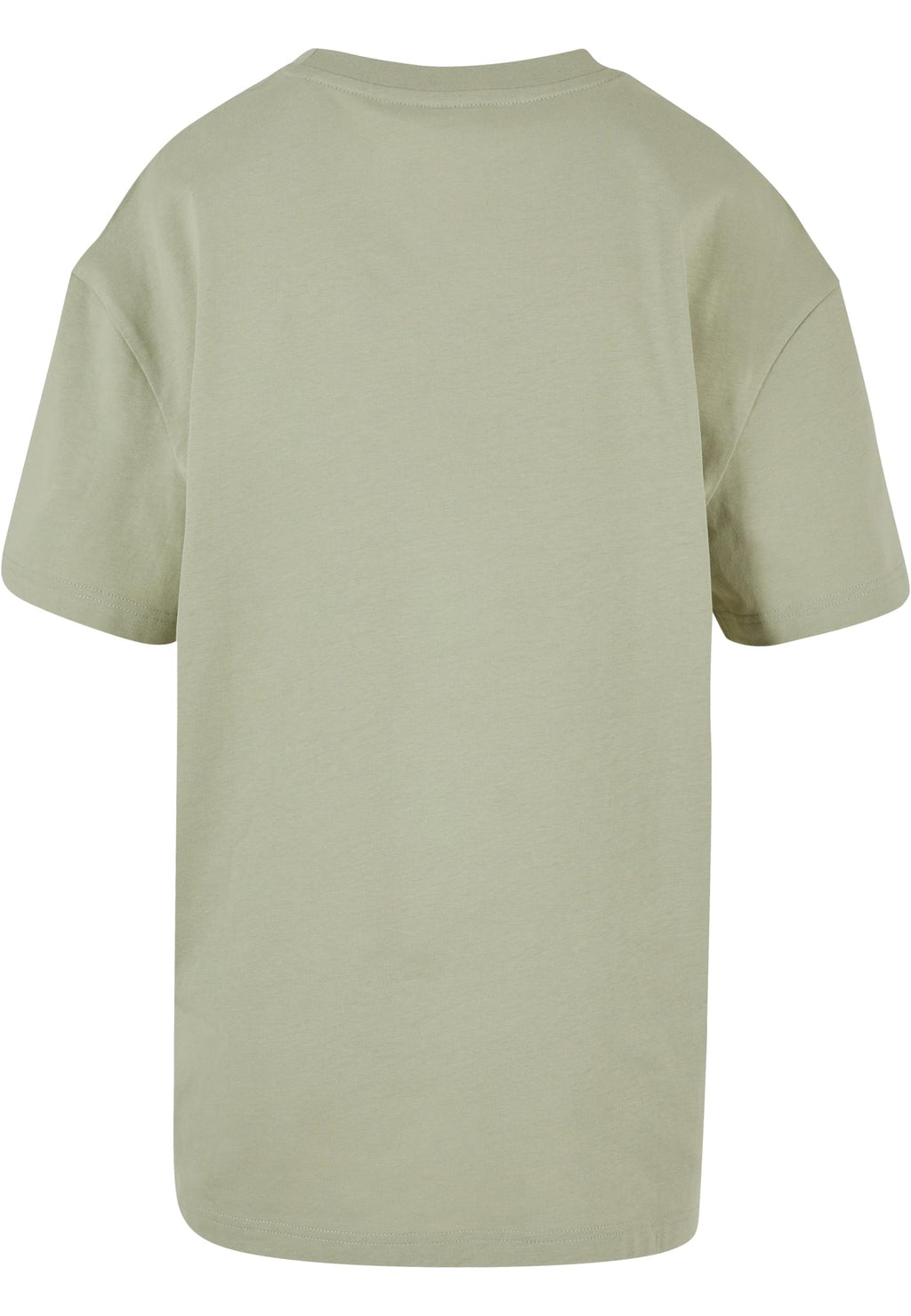 T-shirt femme oversize MF149 vert sauge clair - vue de dos
