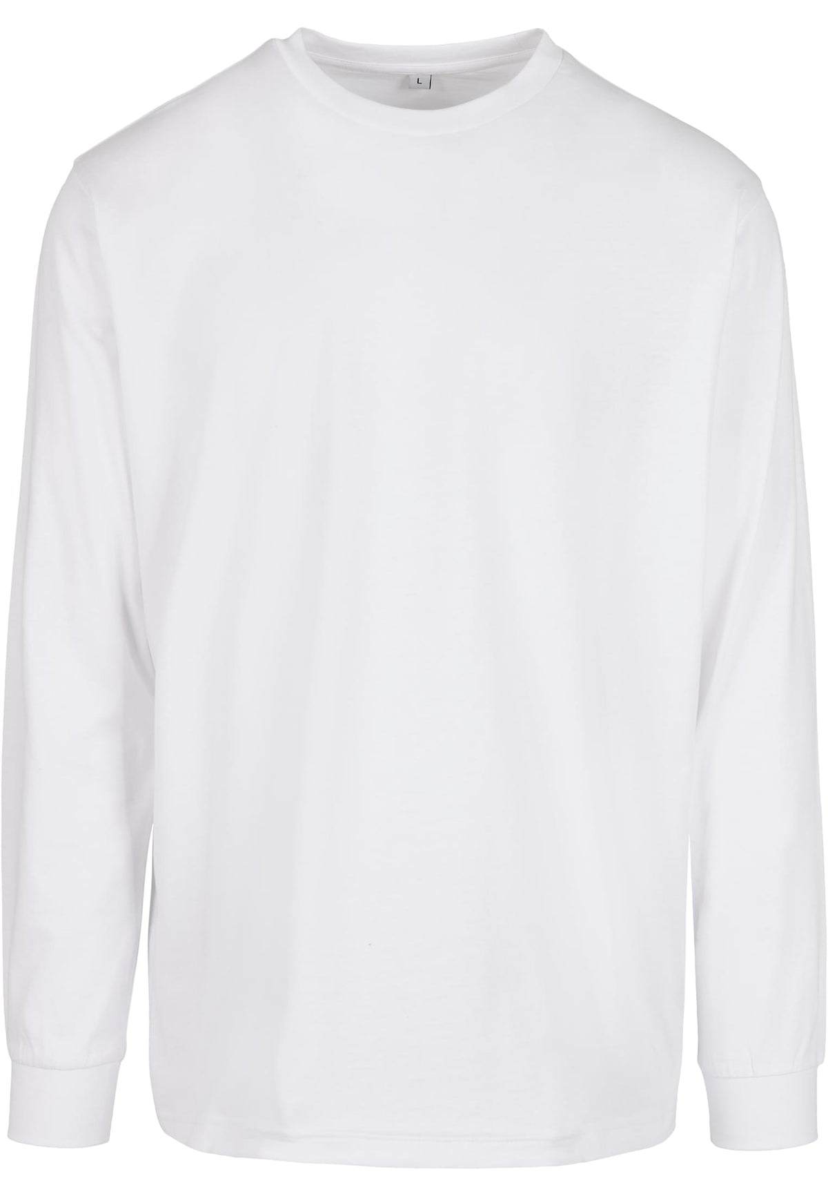 Manches longues coton bio BY150 blanc - vue de face