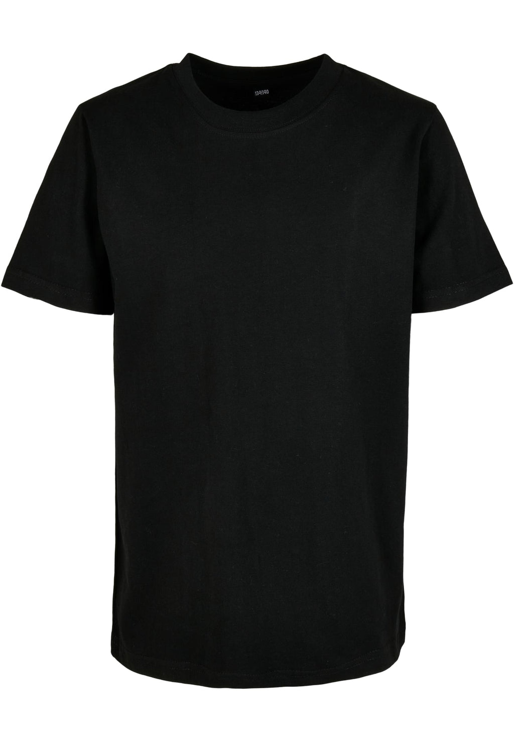 T-shirt enfant leger BY158 noir - vue de face