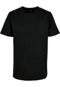 T-shirt enfant leger BY158 noir - vue de face