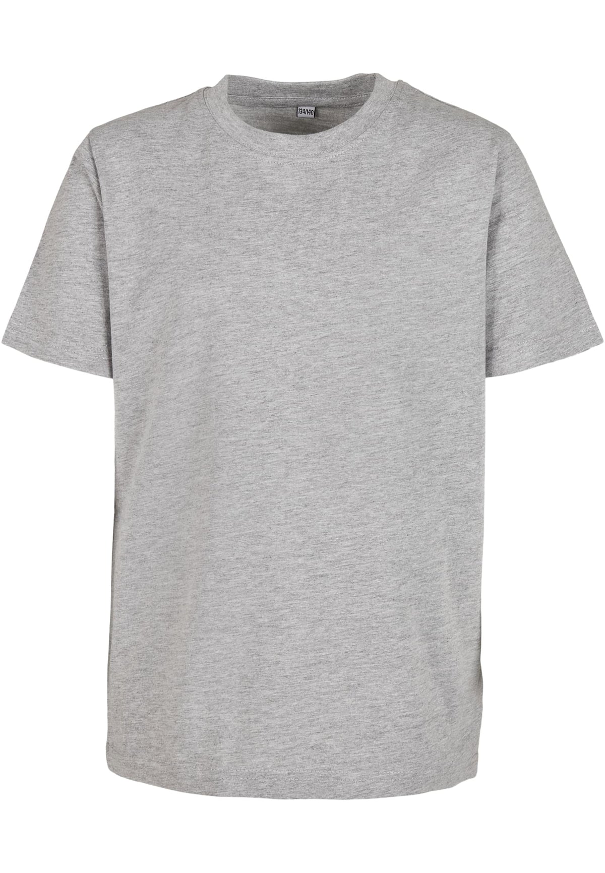 T-shirt enfant leger BY158 gris chine - vue de face