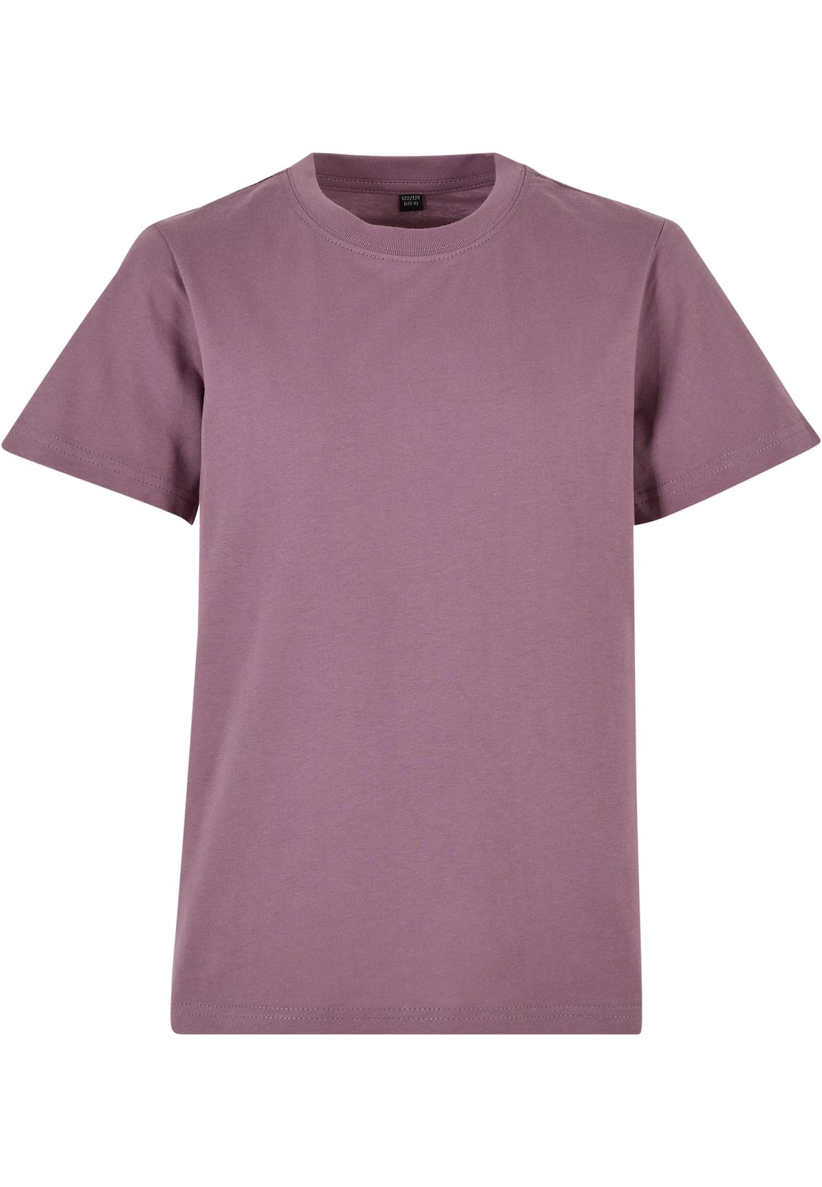 T-shirt enfant leger BY158 violet raisin - vue de face
