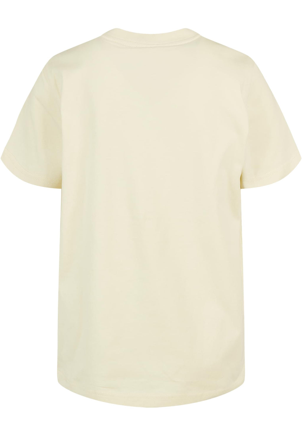 T-shirt enfant leger BY158 jaune pale - vue de dos