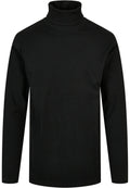 T-shirt col roule BY178 noir - vue de face