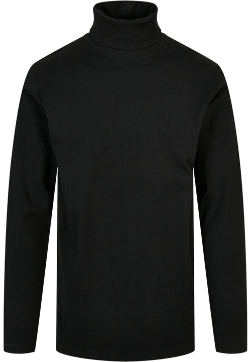 T-shirt col roule BY178 noir - vue de face