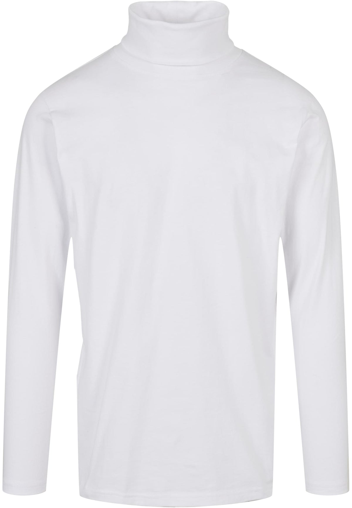 T-shirt col roule BY178 blanc - vue de face