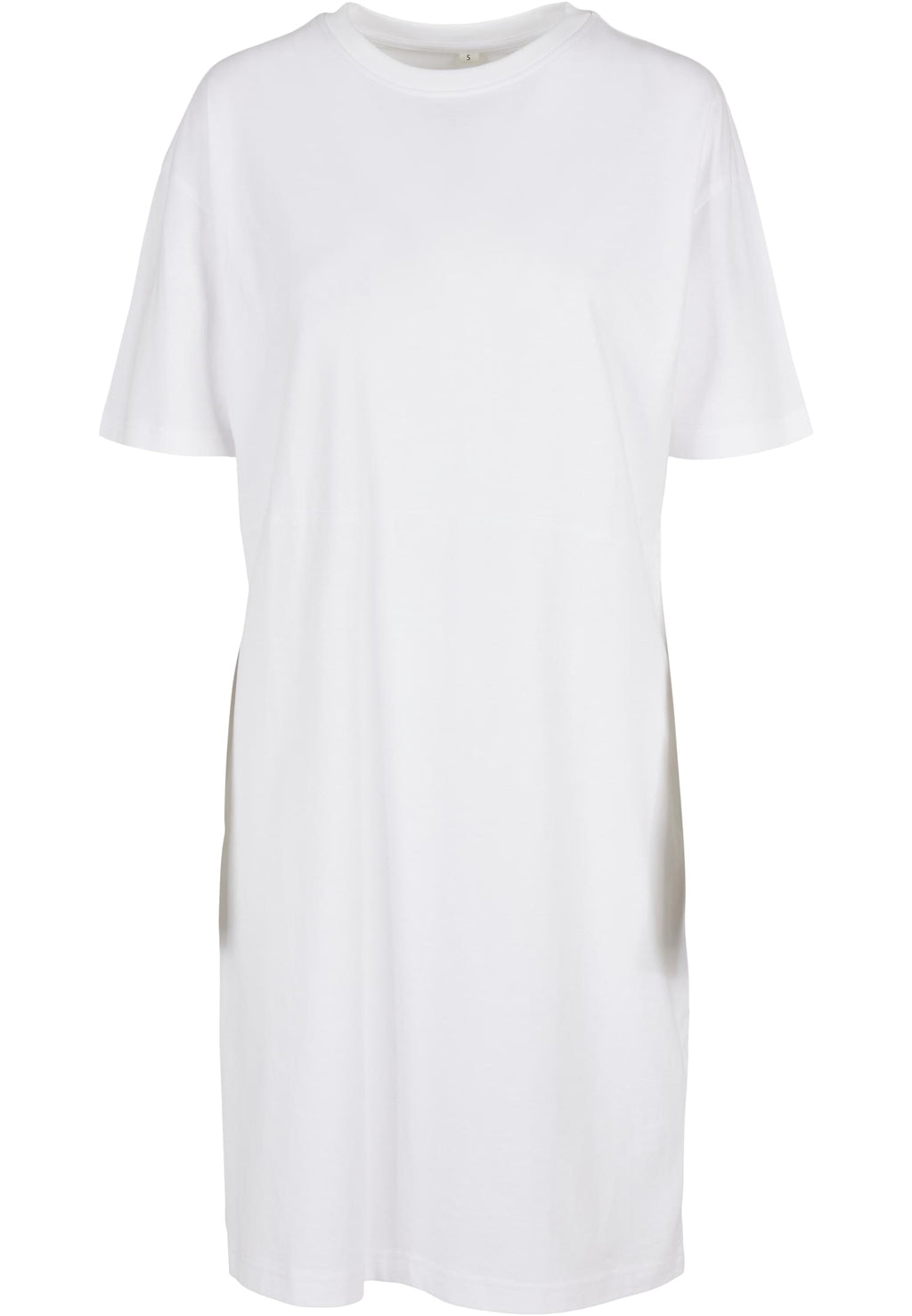 Robe t-shirt femme oversize MF181 blanc - vue de face