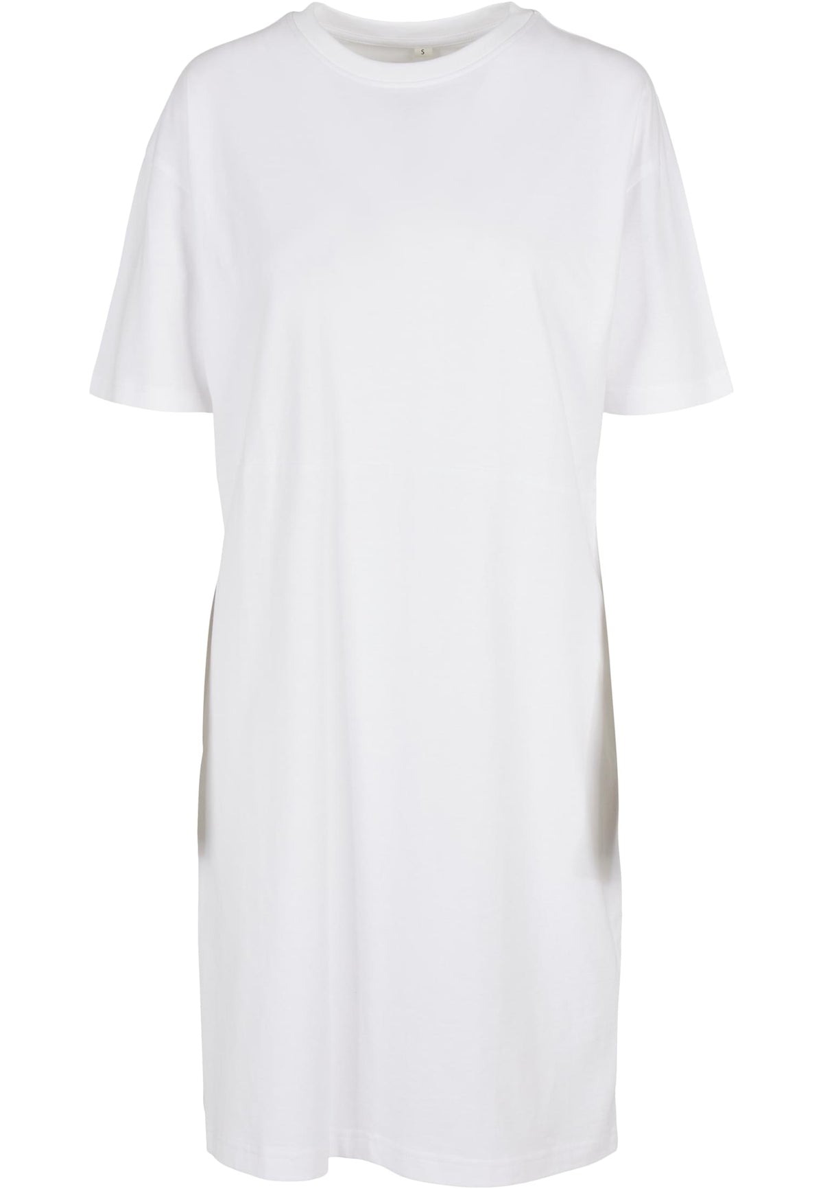 Robe t-shirt femme oversize MF181 blanc - vue de face
