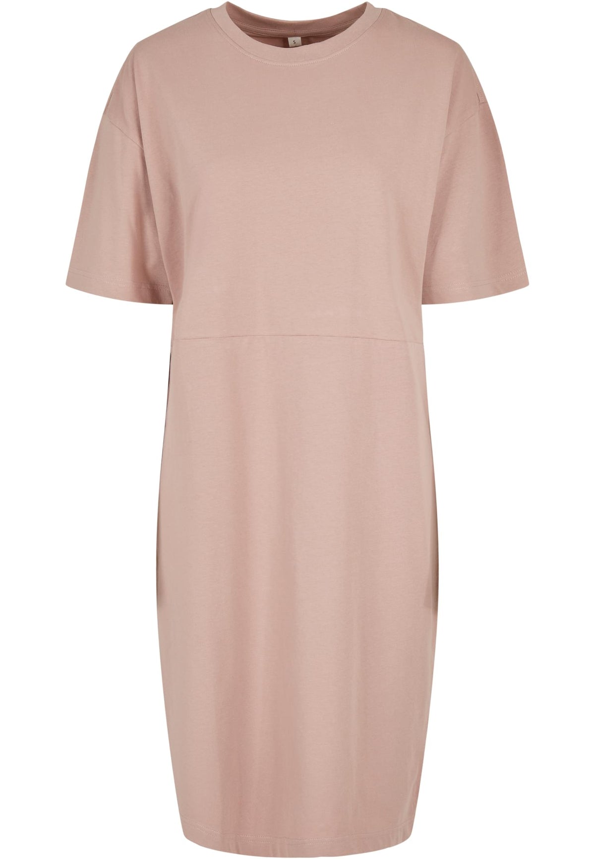 Robe t-shirt femme oversize MF181 vieux rose - vue de face