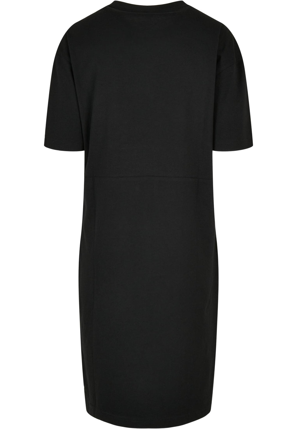 Robe t-shirt femme oversize MF181 noir - vue de dos