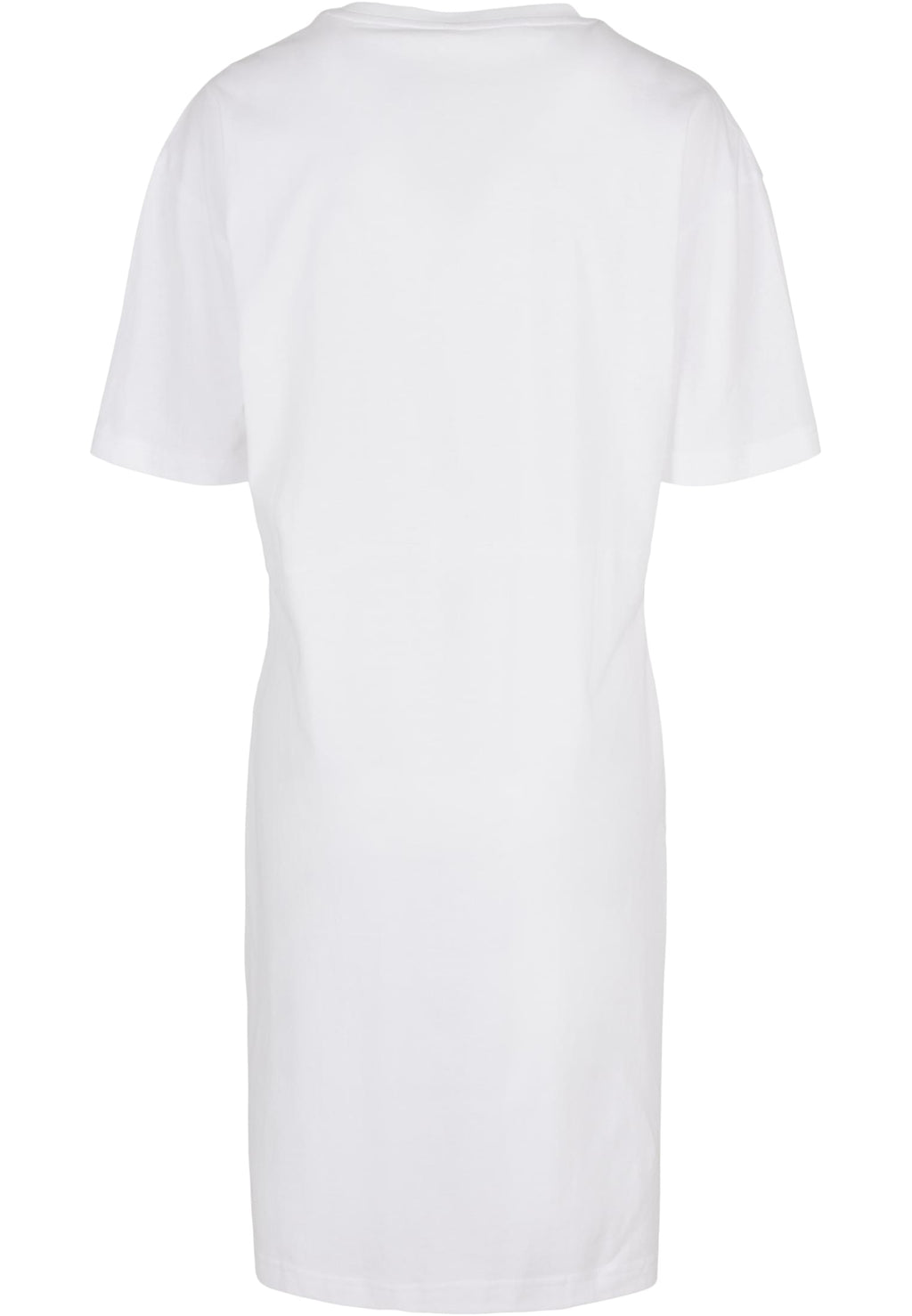 Robe t-shirt femme oversize MF181 blanc - vue de dos
