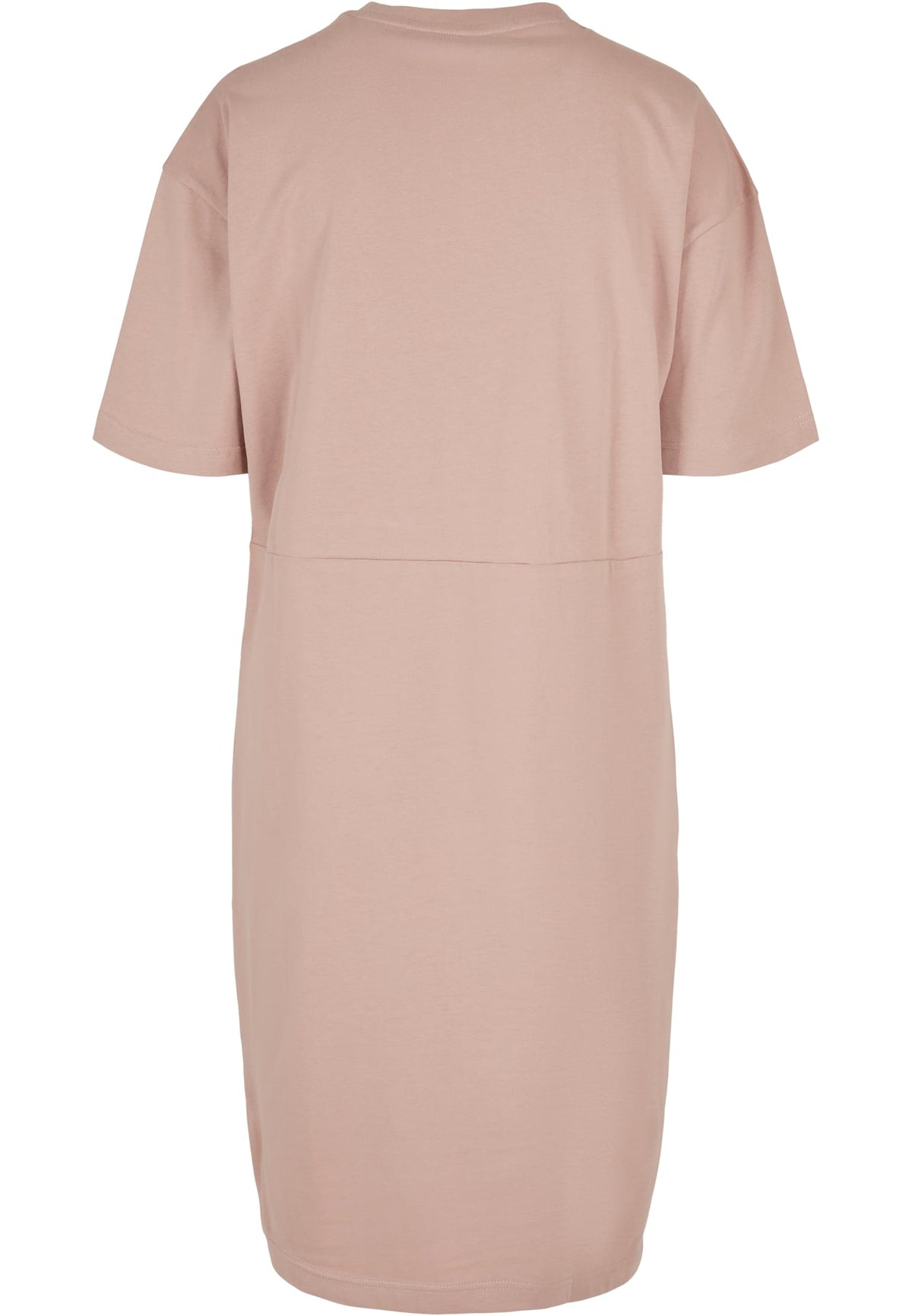 Robe t-shirt femme oversize MF181 vieux rose - vue de dos