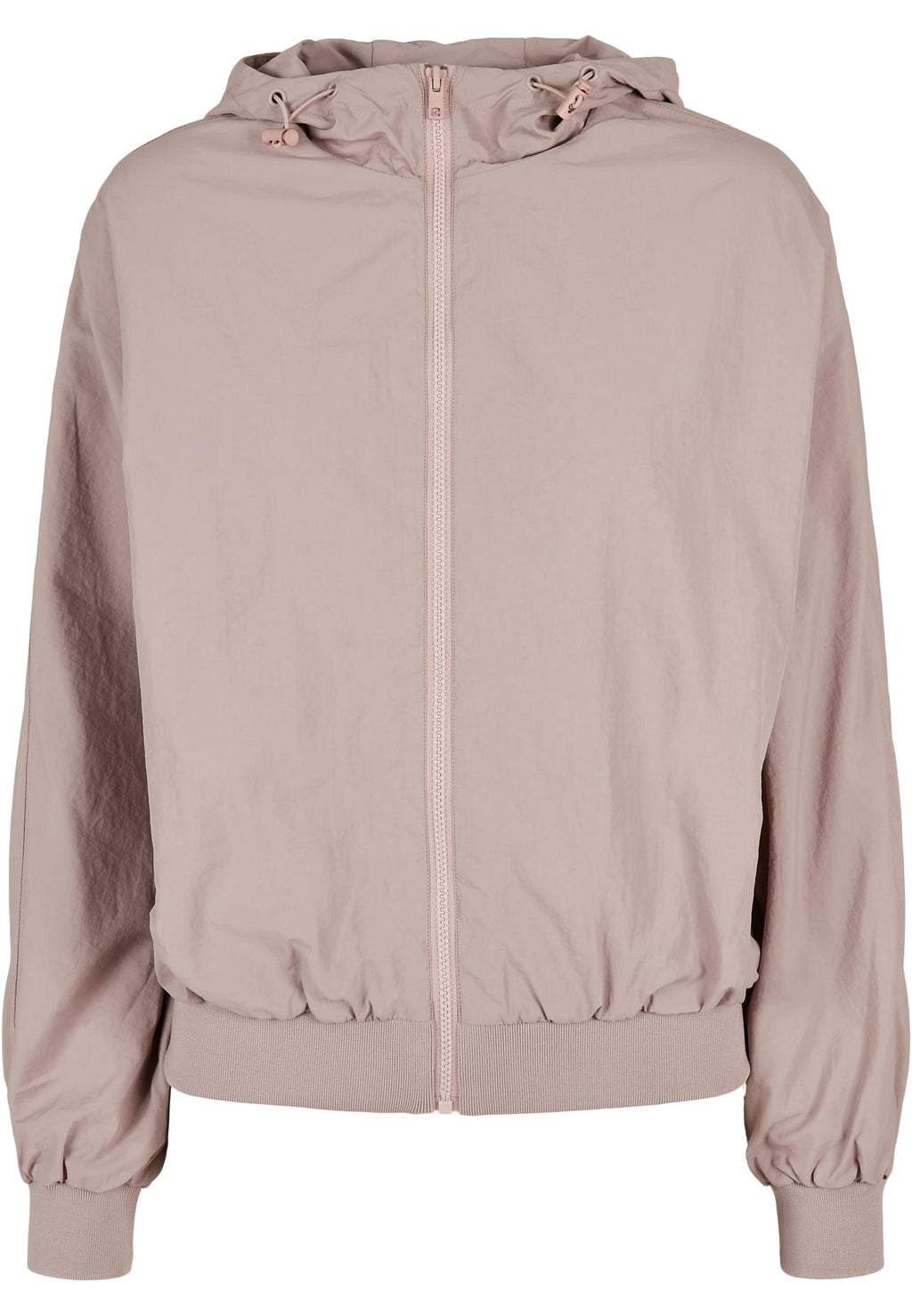 Veste femme nylon froissé MF182 vieux rose - vue de face