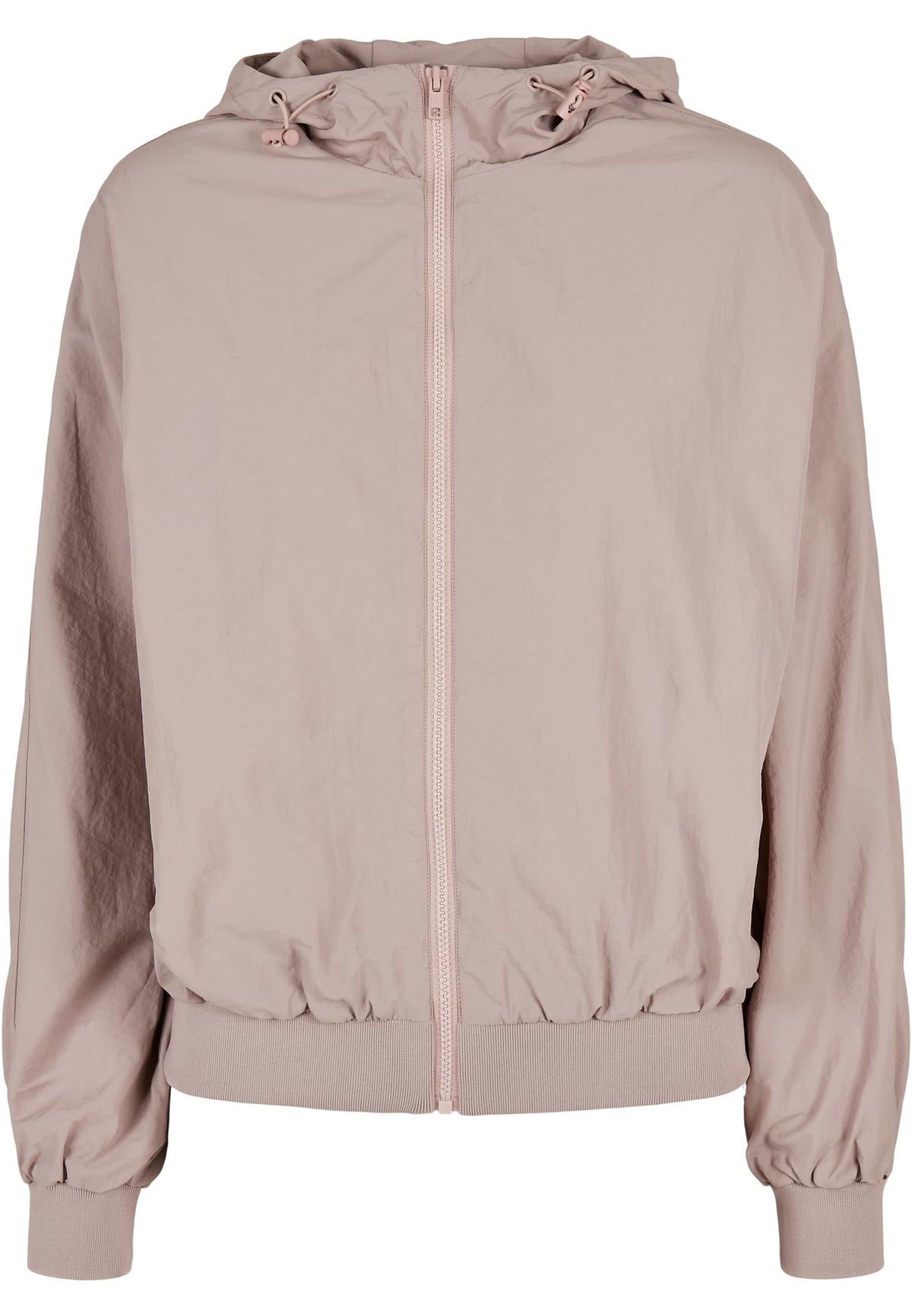 Veste femme nylon froissé MF182 vieux rose - vue de face