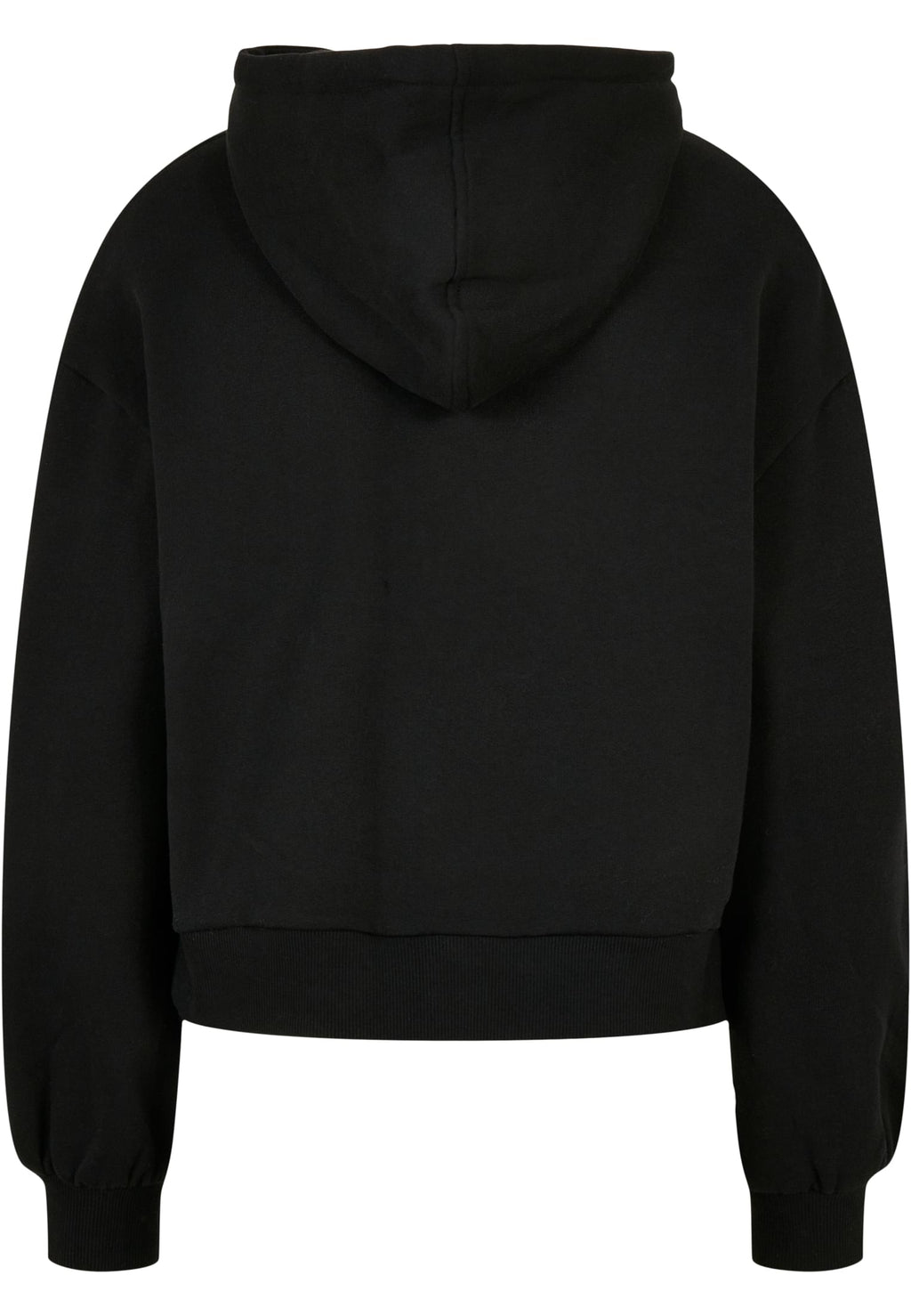 Sweat à capuche femme bio MF183 noir - vue de dos