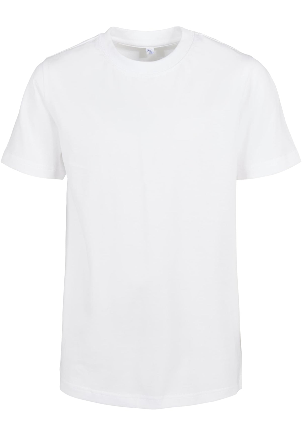 T-shirt enfant coton bio BY186 blanc - vue de face