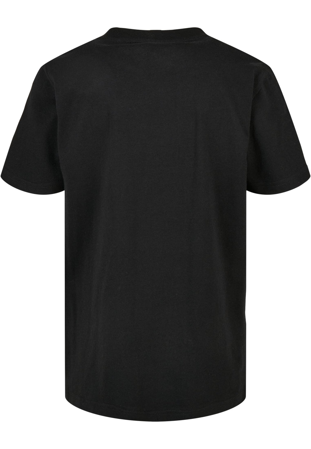 T-shirt enfant coton bio BY186 noir - vue de dos
