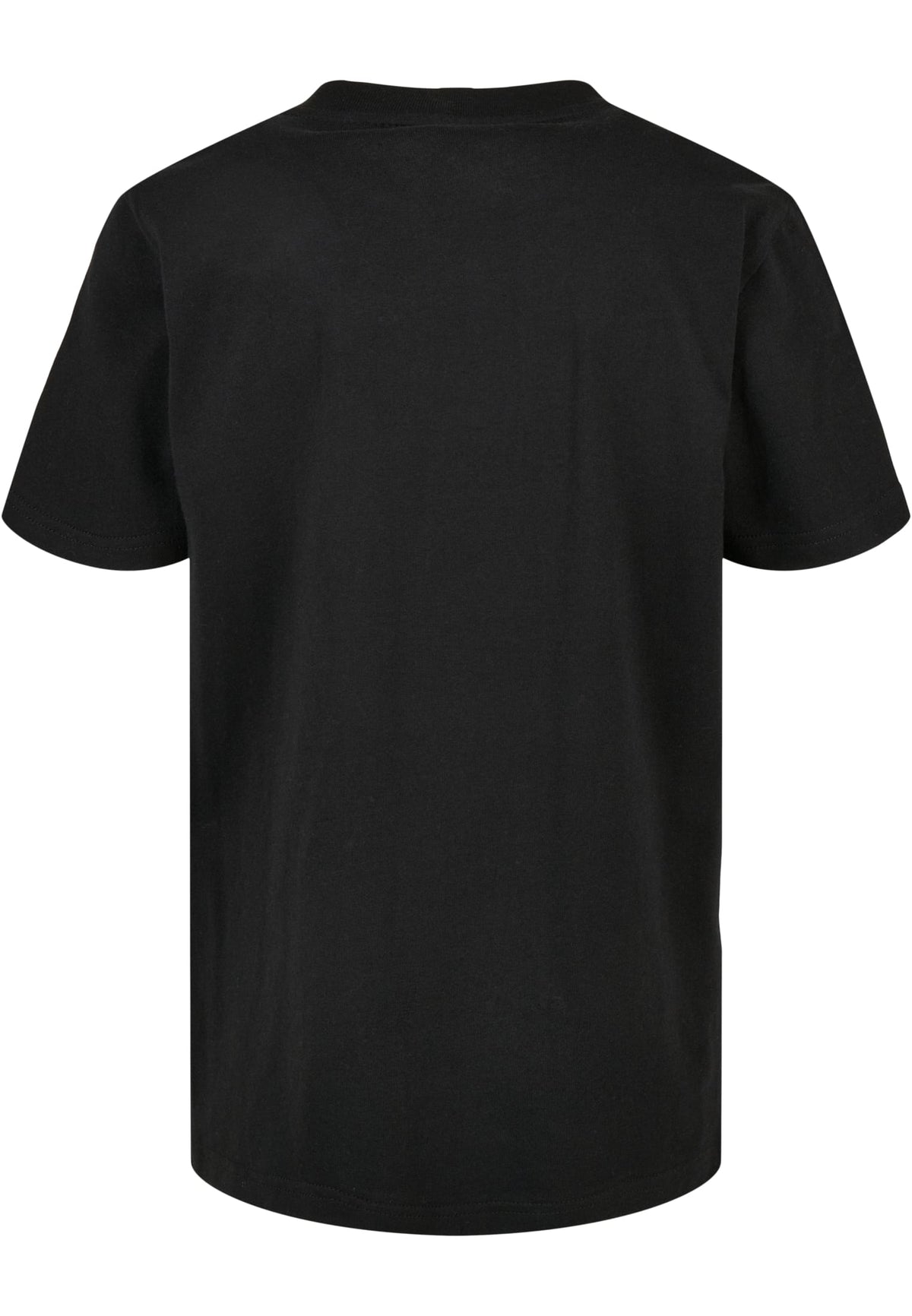 T-shirt enfant coton bio BY186 noir - vue de dos