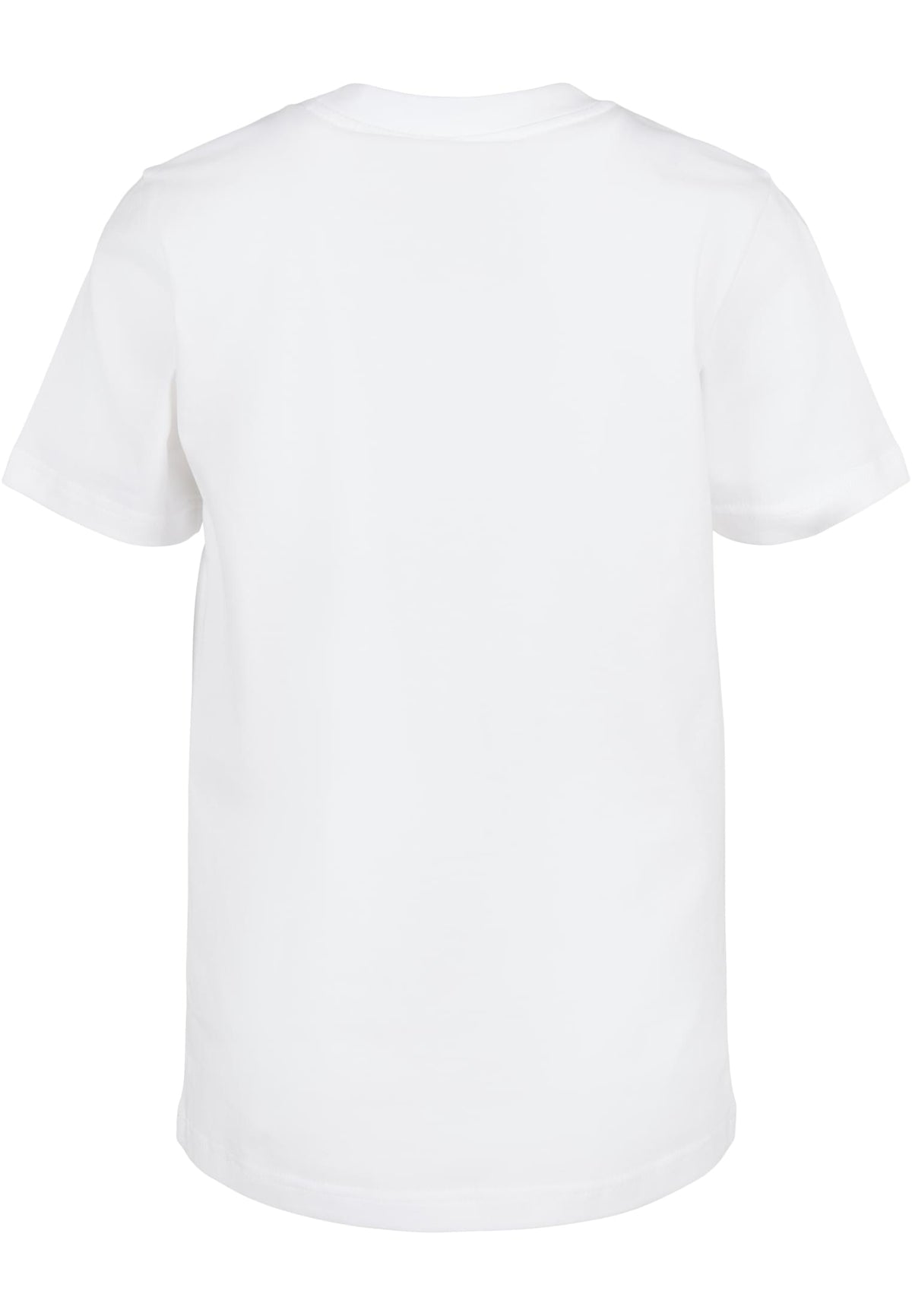 T-shirt enfant coton bio BY186 blanc - vue de dos